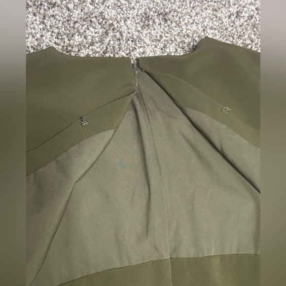 Toccin NY Women’s size 6 Strapless Olive Dress - Picture 8 of 10